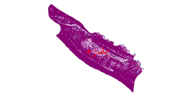 دانلود نقشه های شیپ فایل شهرستان بدره + کاملترین لایه GIS