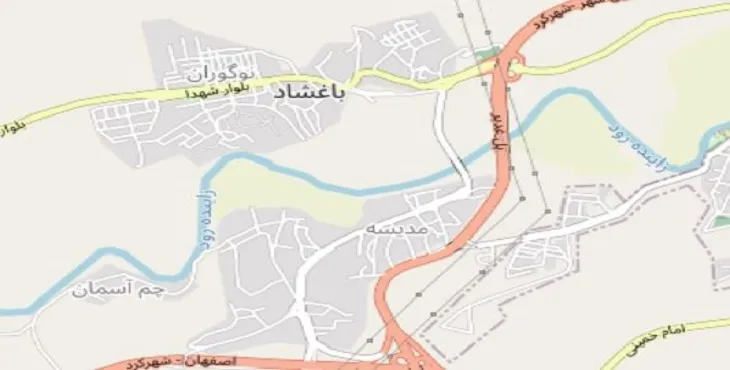 دانلود نقشه شهر باغشاد + pdf با کیفیت بالا