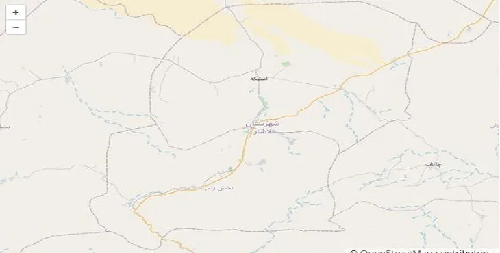 دانلود نقشه شهرستان لاشار + pdf با کیفیت بالا