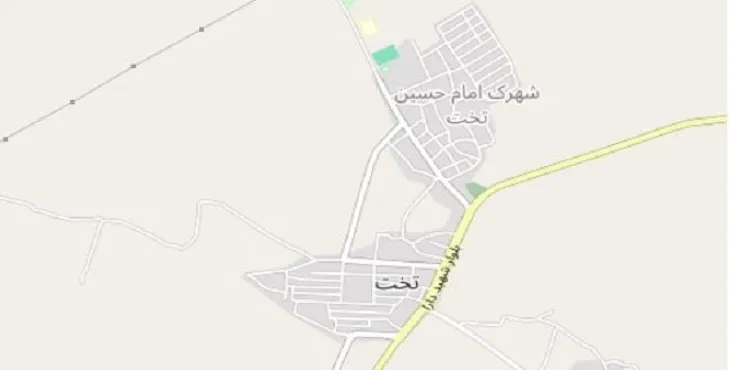 دانلود نقشه شهر تخت + pdf با کیفیت بالا