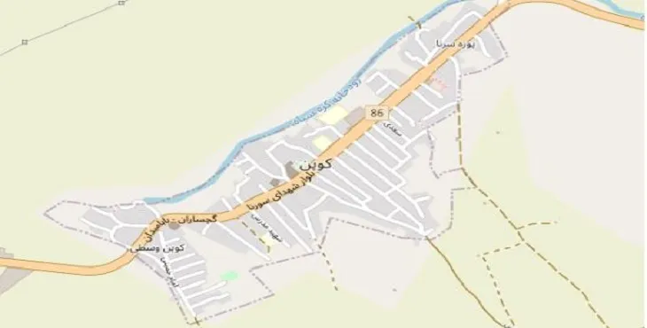 دانلود نقشه شهر کوپن + pdf با کیفیت بالا