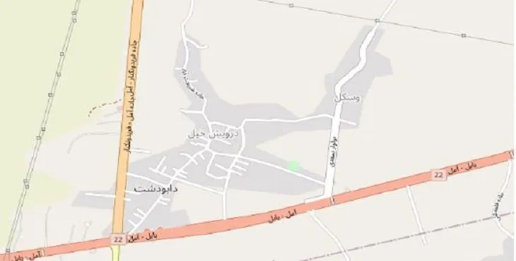 دانلود نقشه شهر دابودشت + pdf با کیفیت بالا