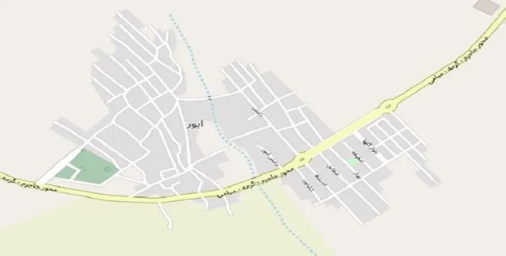 دانلود نقشه شهر ایور + pdf با کیفیت بالا