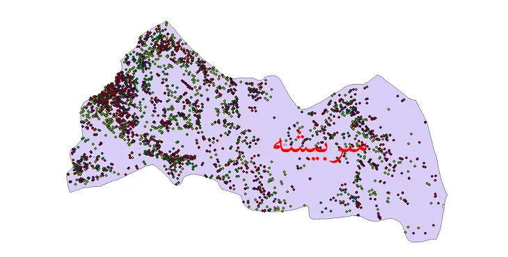 دانلود نقشه جمعیت نقاط شهری و روستایی شهرستان سربیشه از سال 1335 تا 1395