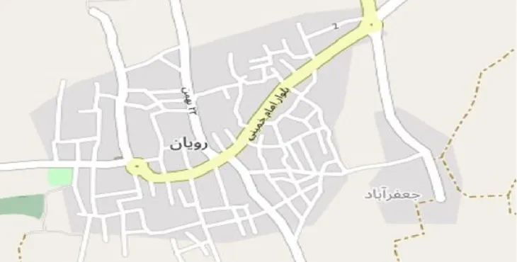 دانلود نقشه شهر رودیان + pdf با کیفیت بالا