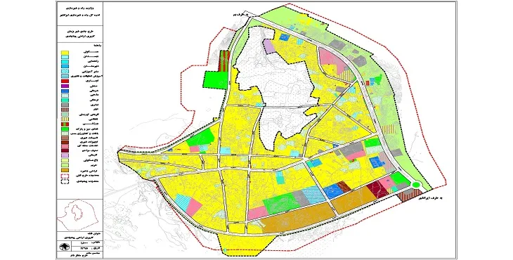  دانلود طرح جامع شهر بزمان سال 95 + آلبوم نقشه ها