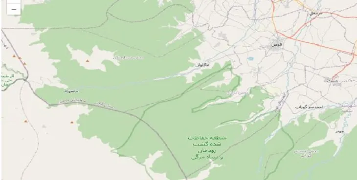 دانلود نقشه شهرستان فومن + pdf با کیفیت بالا