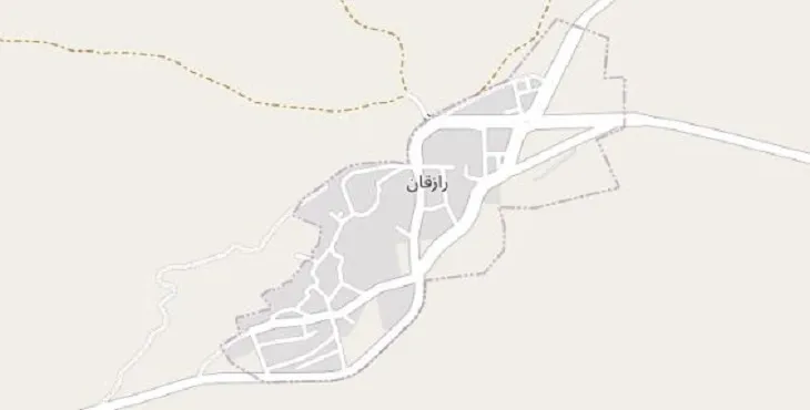 دانلود نقشه شهر رازقان + pdf با کیفیت بالا