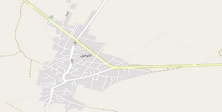 دانلود نقشه شهر کلوانق + pdf با کیفیت بالا