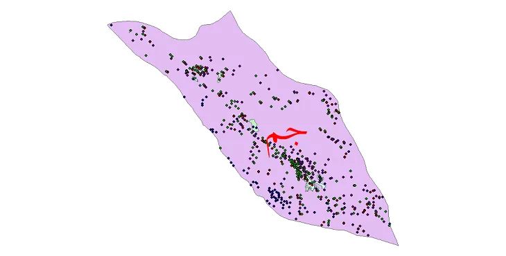 دانلود نقشه جمعیت نقاط شهری و روستایی شهرستان جم از سال 1335 تا 1395