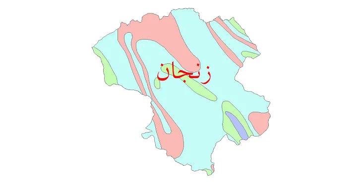 دانلود نقشه شیپ فایل (GIS) اقلیم استان زنجان