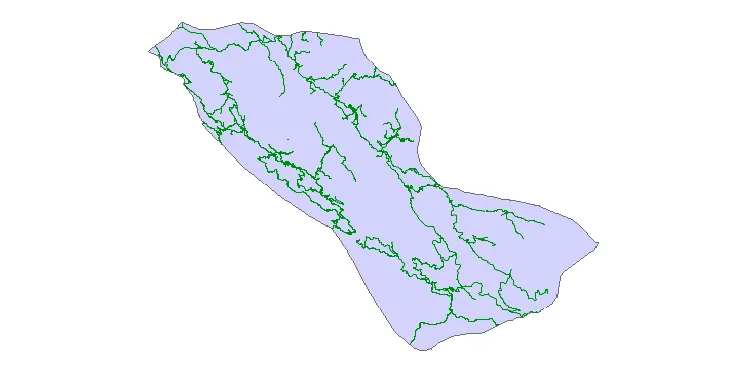 جدیدترین نقشه شیپ فایل راه های شهرستان سروآباد + PDF