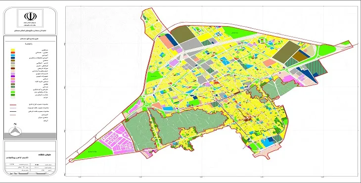 دانلود طرح جامع شهر سمنان سال 94 + آلبوم نقشه ها