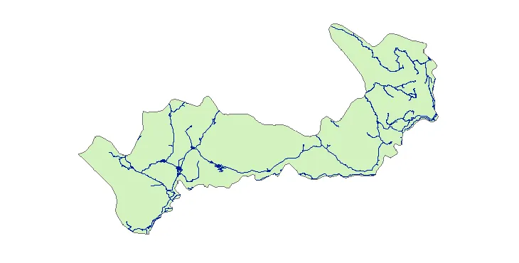 جدیدترین نقشه شیپ فایل راه های شهرستان هلیلان + PDF