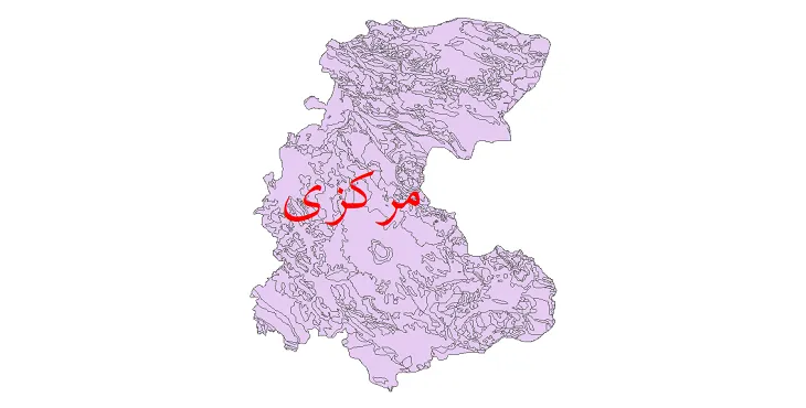 دانلود نقشه شیپ فایل (لایه GIS) زمین شناسی استان مرکزی