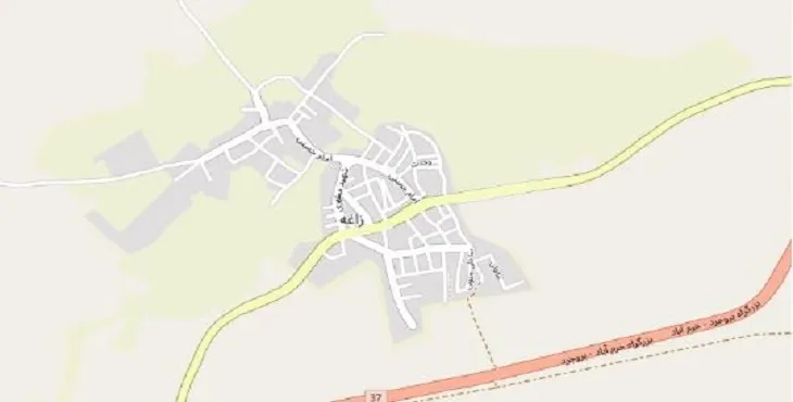 دانلود نقشه شهر زاغه + pdf با کیفیت بالا