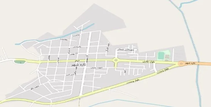 دانلود نقشه تازه شهر + pdf با کیفیت بالا