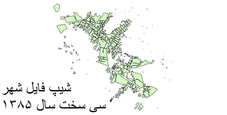 دانلود شیپ فایل بلوک آماری شهر سی سخت