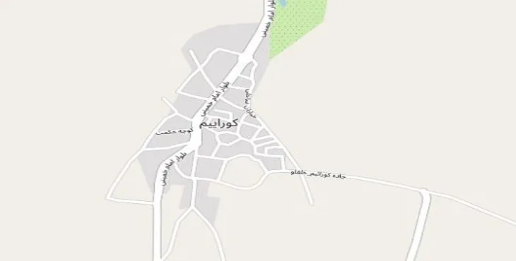 دانلود نقشه شهر کوراییم + pdf با کیفیت بالا