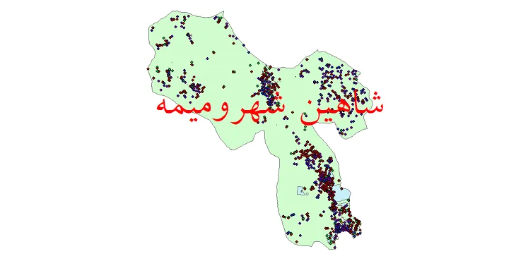 دانلود نقشه جمعیت نقاط شهری و روستایی شهرستان شاهین شهر و میمه از سال 1335 تا 1395