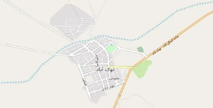 دانلود نقشه شهر نوک آباد + pdf با کیفیت بالا