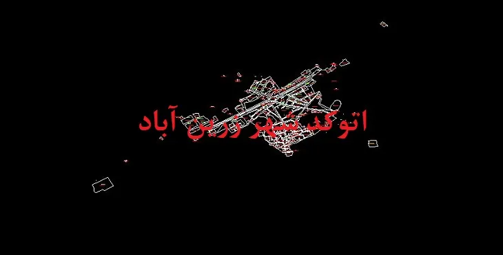 دانلود نقشه اتوکد شهر زرین آباد