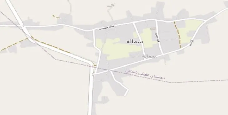 دانلود نقشه شهر سماله + pdf با کیفیت بالا