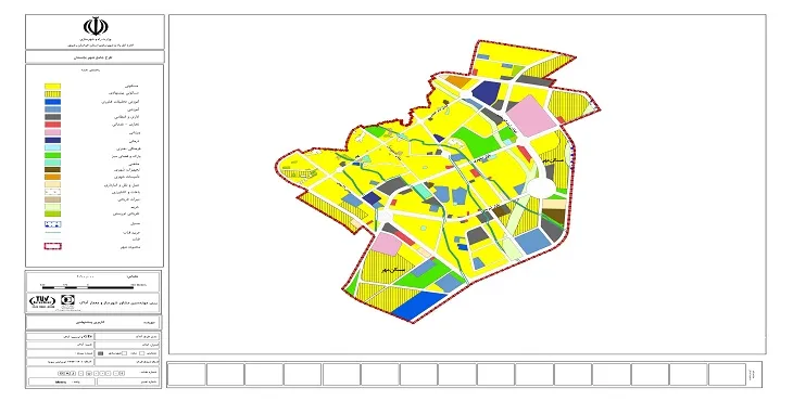 دانلود طرح جامع شهر بجستان سال 94 + آلبوم نقشه ها