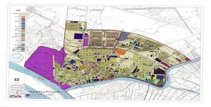 دانلود طرح جامع شهر خرمشهر سال 86 + آلبوم نقشه ها