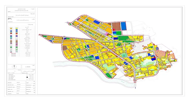 دانلود آلبوم نقشه های طرح جامع-تفصیلی شهر طبس مسینا