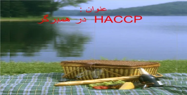 دانلود پاورپوینت HACCP در همبرگر