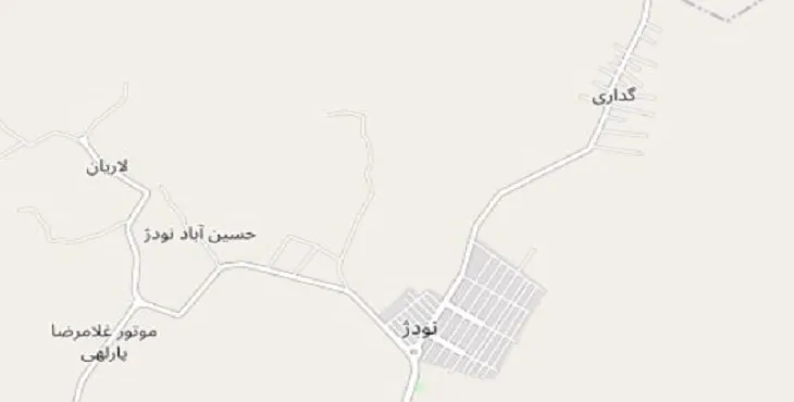 دانلود نقشه شهر نودژ + pdf با کیفیت بالا