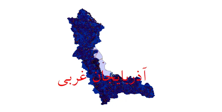 دانلود نقشه های شیپ فایل استان اردبیل + کاملترین لایه GIS