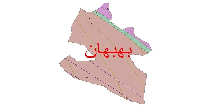 نقشه شیپ‌ فایل اقلیم‌شناسی شهرستان بهبهان + 7 لایه اقلیمی